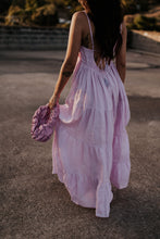 Strappy Maxi Dress / Lilac