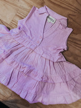 Therisa Sleeveless Girls Dress / Lilac