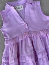 Therisa Sleeveless Girls Dress / Lilac